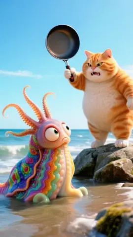 #fatorangecat #cartoon #cutecat #cat 