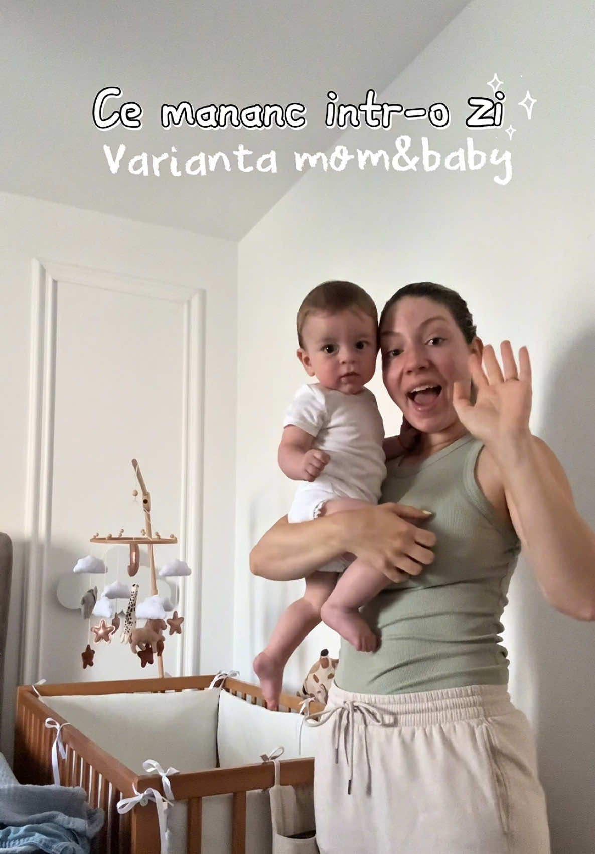 Ce mancam noi 2 intr o zic🥹 ep 1 #diversificare #bebe #fructe #legume #6luni 
