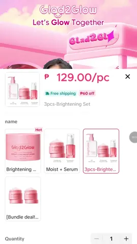 Don’t miss out! Our BEST-SELLING Brightening Moisturizer is now on a BIG SALE! Get your favorites for glowing, flawless skin at unbeatable prices.🏷️  Hurry, while stocks last! ✨  #G2G #glad2glow #g2gmoisturizer #brightening #hydrates #moisturize #niacinamide #pomegranateextract #PunicicAcid