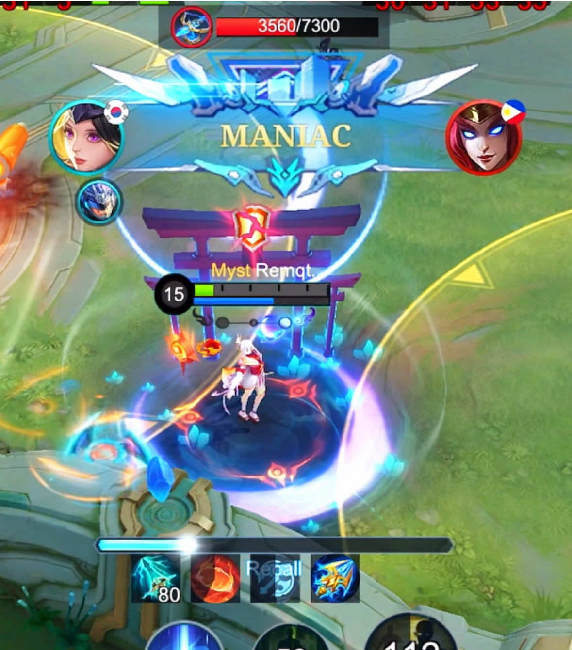 Once lunox has her flicker ready, turret can’t save you from her 🤭#MLBBDinoEggHunt #MLBBALLSTAR #mlbb #lunox #rhemzh #rubydd 