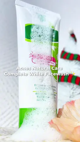 Less foam, more glow. Acnes Complete White Facewash wajah bersih,cerah,tetap sehat 🫶🏻🩷 #rohto #rohtoindonesia #facewash #acnesfacewash #acnescompletewhite #acnes 