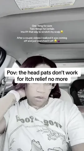 Sometimes you just gotta lift the wig or pull it to the side and handle that 😂🤷🏽‍♀️  #wigitchrelief #wigitching #wigstyles #wiginfluencer #wigasmr #asmrsounds 