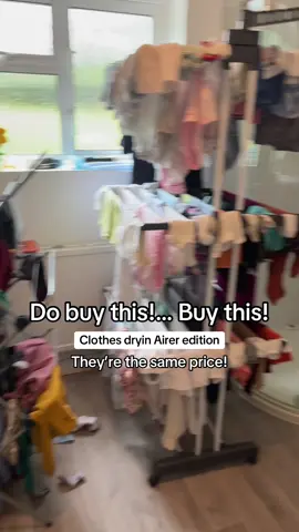 No excuse to leave your laundry around your house all week, get it all done in one go with the 4 tier XL clothes Airer. Don’t waste your time with silly little ones. #airer #laundry #clothesdryingrack #clothesairer #tiktokmademebuyit #dealdrops 