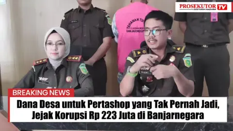 Lagi alokasi dana desa digunakan tak semestinya #kejaksaanagung #kejaribanjarnegara #jawatengah #kejaksaan #kejaksaanri #danadesa 