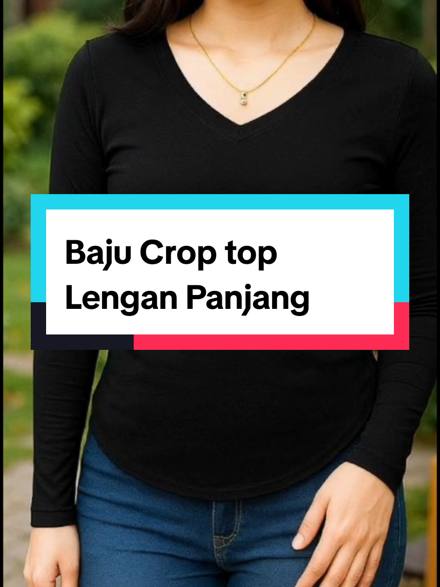 Rekomendasi baju crop top lengan panjang #croptopmurah #atasancewek #kaoscrop #kaoswanita #fyppppppppppppppppppppppp 