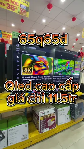 Tivi Samsung 4k qled 65q65d giá chỉ 11.5tr (rẻ hơn sthi 3tr) #tivi #qled #giare #samsung 