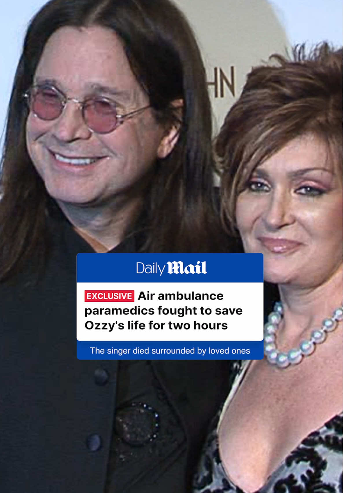 An air ambulance was called to Ozzy Osbourne's multi-million-pound country home as paramedics battled to save his life, MailOnline can reveal. A chopper was dispatched from Thames Valley ambulance base - 27 miles from the mansion in Buckinghamshire. The crew were with Ozzy for around two hours, trying but failing to save his life, it's understood. Read the full story at DailyMail.com  #ozzy #ozzyosbourne #rip #Home #ambulance #emergency 