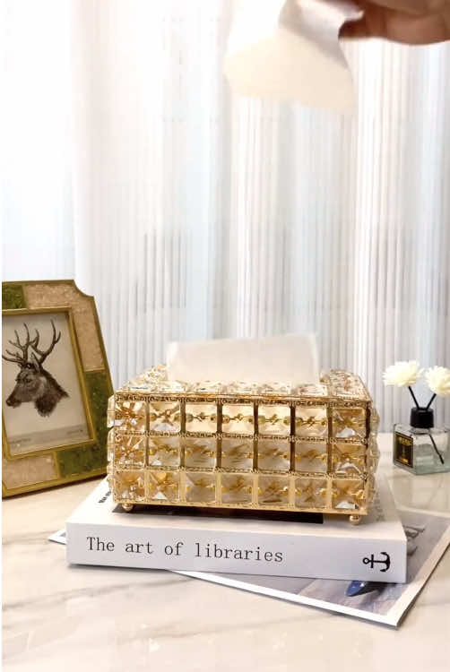 Kristal Kotak Tisu Gold Tempat#family #fashion #ypfッ #trending #tiktok 