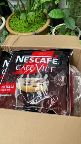 Nescafe CAFEVIET - Cà phê đen đá - Bịch 35 gói #thienlam202206 #cafe #nescafe #cafeviet 