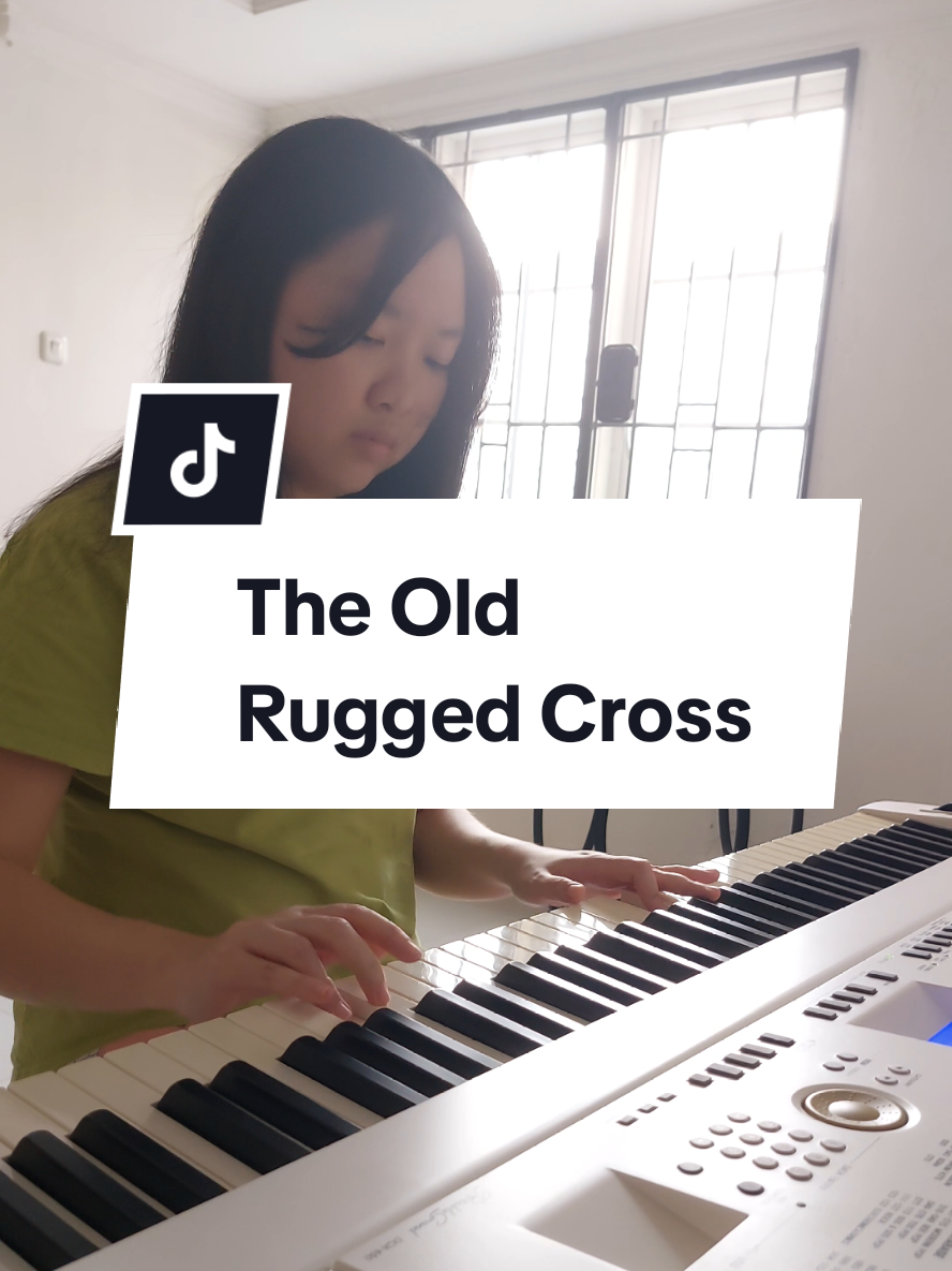 The Old Rugged Cross, a popular hymn by Fanny Crosby  #christianhymn  #lagurohanikristen  #God  #pianocover  #foryoupage 
