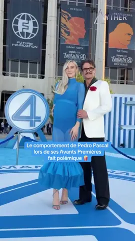 Le comportement de Pedro Pascal avec son anxiété fait polémique ! 🍿 #pedropascal #vanessakirby #fantasticfour #les4fantastiques #anxiety #anxiete 