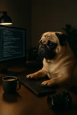 programming pug #pug #ai #dailylife 