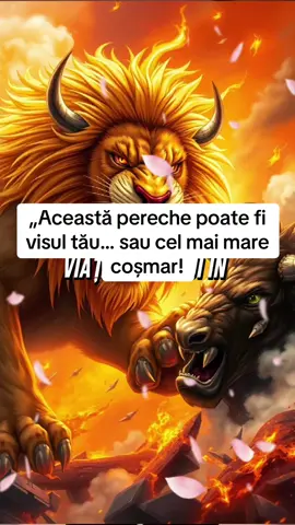„Două caractere puternice, două dorințe opuse. Taurul vrea stabilitate, Leul vrea să strălucească. Când orgoliile devin arme, cine câștigă? Ești Taur sau Leu? Comentează!”#zodii #compatibilitate #relatiitoxice #horoscop