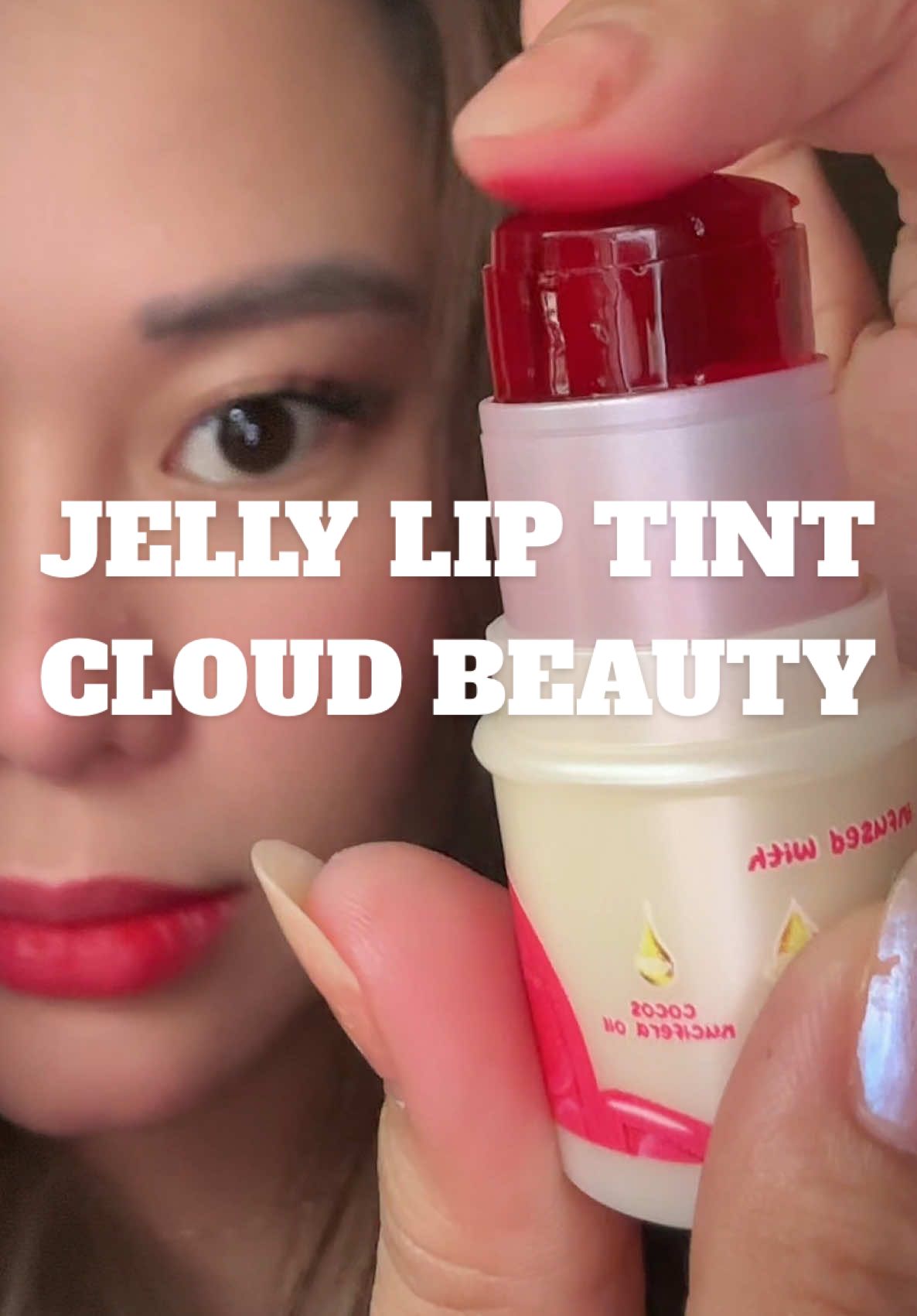 I have My New Favourite Tint Sarap kainin 💕🤣 Nakaka Amaze yung pigment nga since nag sslide lang naman sya. #liptint #jellytint #cloudbeauty #cloudbeautyph #makeup #liptintviral #jelly #watermelon #budolfinds 