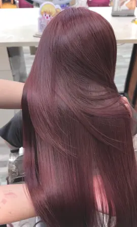 ✨ Tóc nâu hồng lên ngôi 📍 Địa chỉ: Kelvin Hair Salon – Mỹ Tho 💬 Inbox để tụi mình tư vấn màu hợp da nha! #TocNauHong #KelvinHairSalon #hairtrend2025 