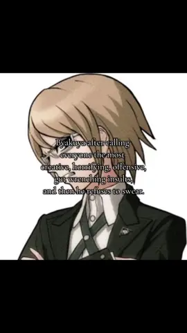 #BYAKUYATOGAMI || Why is he so sassy 😭 || #danganronpa #danganronpathh #byakuyatogami 