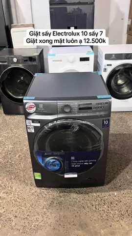Giặt sấy Electrolux 10/7 xuất xứ Thái Lan 