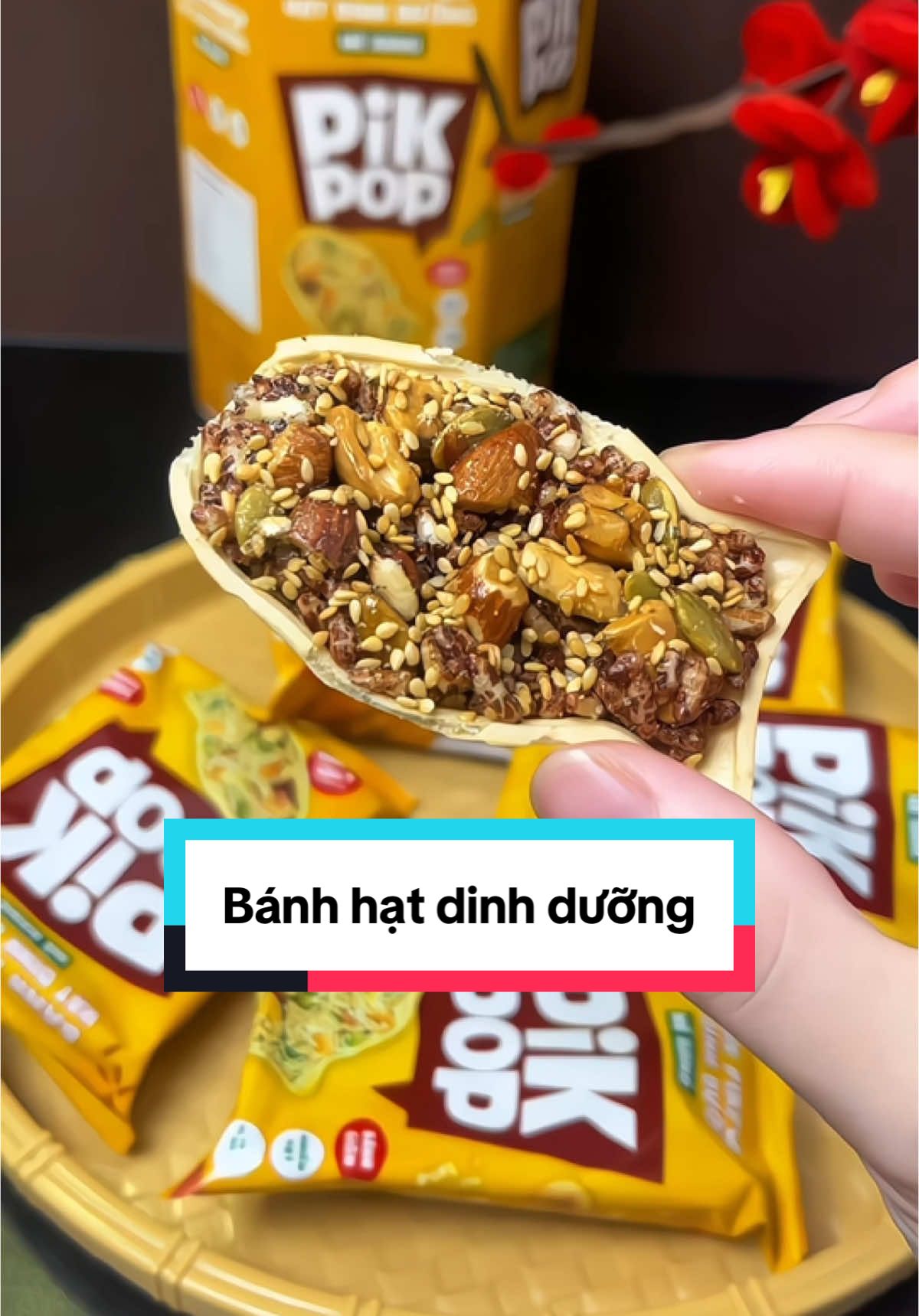 Bánh hạt dinh dưỡng mè rang #xh #banhhatdinhduong 