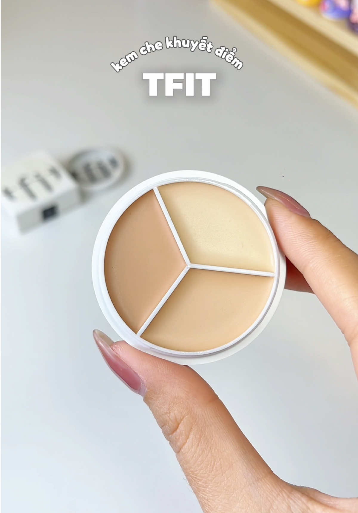 kem che khuyết điểm thì không thể thiếu trong makeup rùi 🤌🏻 #tfit #kemchekhuyetdiem #tfitvietnam #makeup #makeuptips #review #xuhuong #viral #thaothichriviu @TFIT VIỆT NAM HCM 
