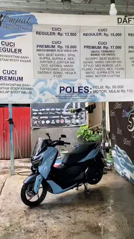 Salah satu warna favorit mimin nih, warnanya nyegerin 😍.  Nmax dengan warna Dull Blue #yamahaindonesia #nmax155 #nmaxturbo #nmaxindonesiacommunity #fyp 