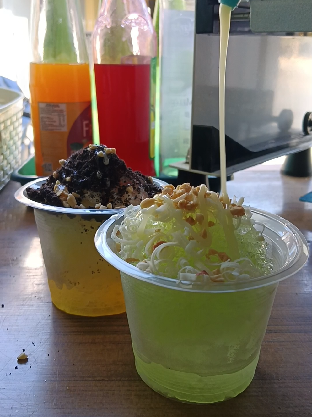 Es serut pelangi X Es serut melon #jualankecilkecilan #penjual #penjualminuman #idejualan #minuman #idejualanmodalkecil #minumankekinian #minumanviral #esserutviral #esserut #esserutpelangi #esserutmelonseger #anekatoping 