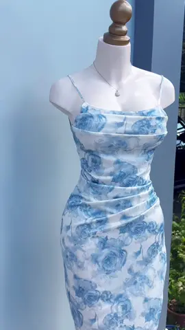 this elegant blue dress 💙💙💙  #dress #outfitideas #fyp #fypage #fyppppppppppppppppppppppp #fypシ゚ 