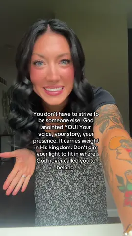 Don’t shrink to fit where God never placed you. You were made for more. 🙌 #christian #christiancommunity #christiantiktokers #christianwomen #jesuslovesyou #jesusisking #godisgood 