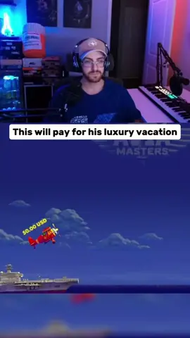 This will pay for his luxury vacation #streamer #kickstreaming 