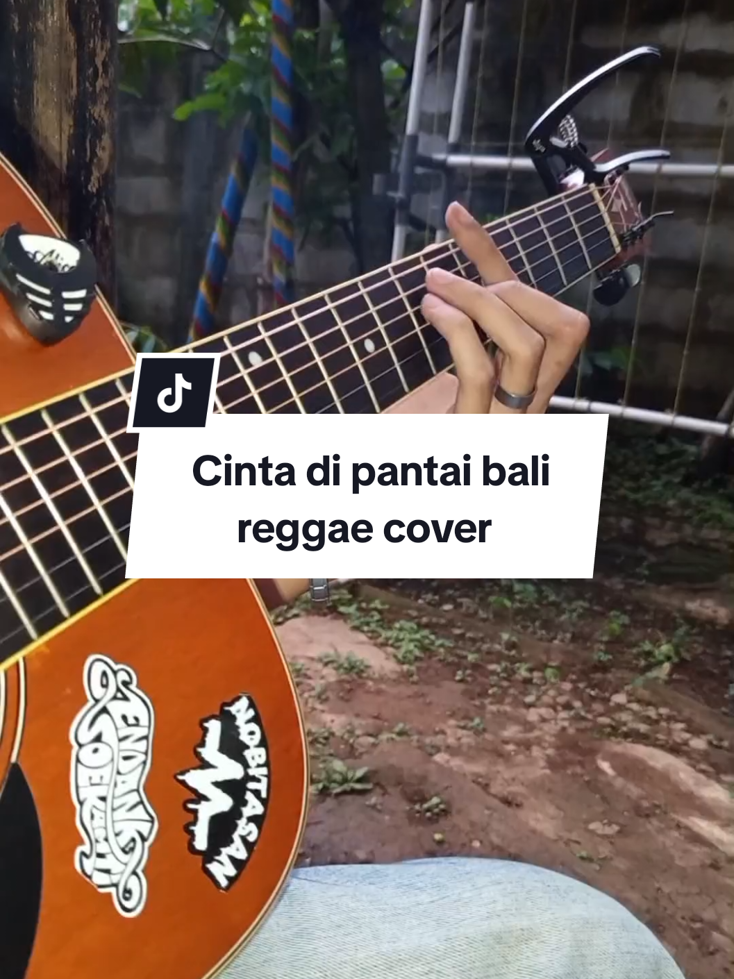 iseng doang cinta di pantai bali #covergitar #cintadipantaibalireggae 