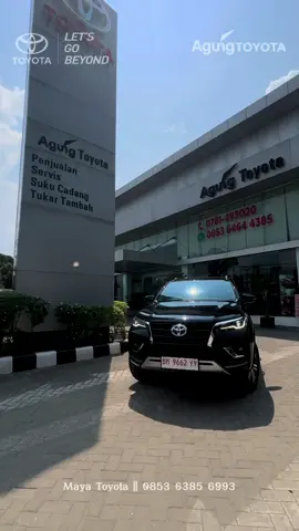 Alhamdulillah Sold 1 unit Fortuner 2.4 G AT 4x2 🔥 Unit langsung diantar kerumah customer di daerah sorek Terimakasih Bapak/ibu telah mempercayakan Maya sebagai Toyota consultant nya, semoga berkah dengan mobil barunya & semoga Bapak/ibu puas dengan layanan kami😇🙏🏻  Info & pemesanan seluruh Riau  Hub : 0853 6385 6993 #toyotariau #toyotafortuner 