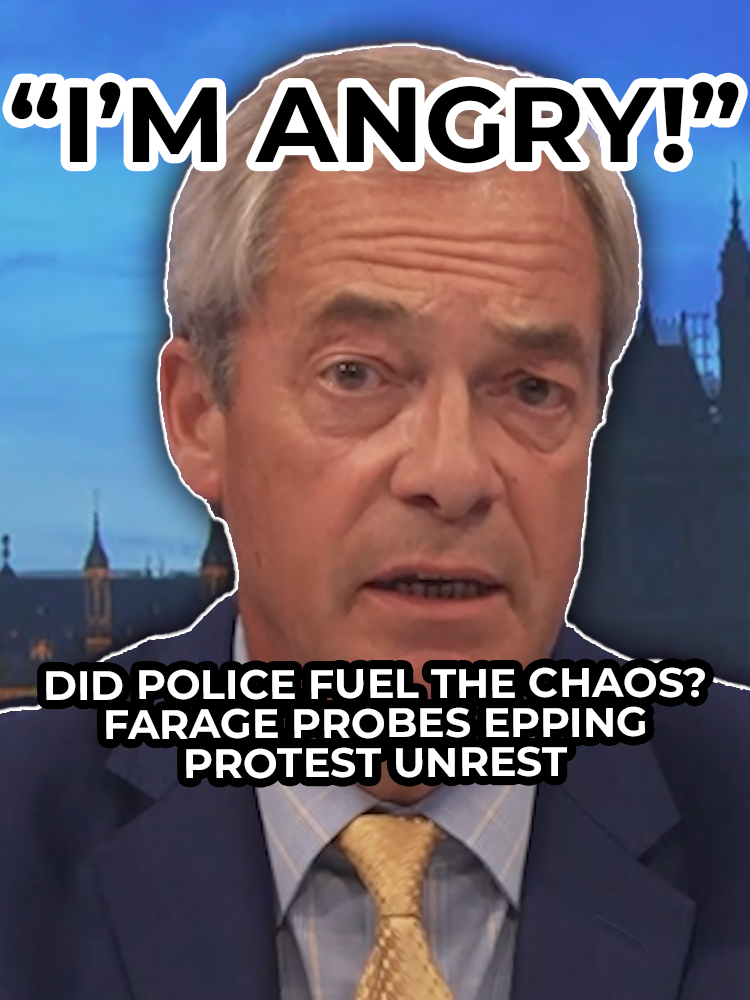 Nigel Farage asks whether police actions contributed to the violence seen in Epping, after officers were seen escorting pro-migrant protesters to demonstrations outside the Bell Hotel, an asylum accommodation. #NigelFarage #Police #Migration #GBNews