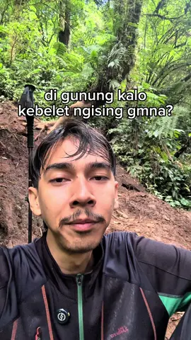 kebelet di gunung? ini caranya #fyp #foryourpage 