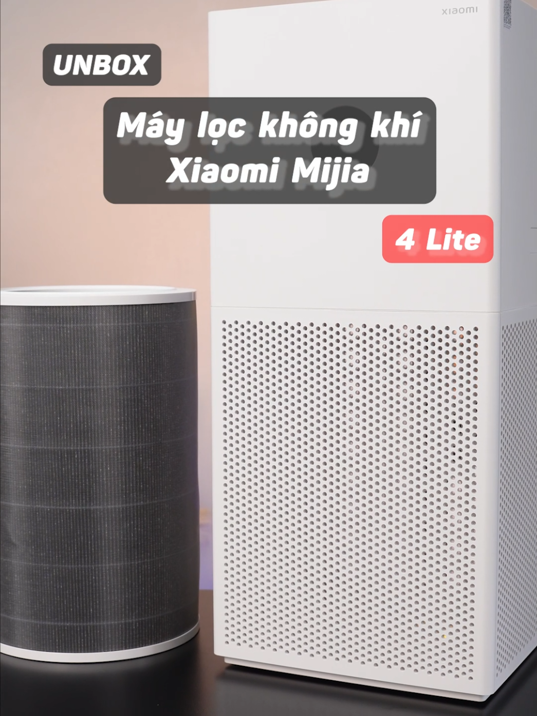 Unbox Máy lọc không khí Xiaomi Mijia 4 Lite #xuhuong #LearnOnTikTok #maylockhongkhi #unbox #chiemtai 