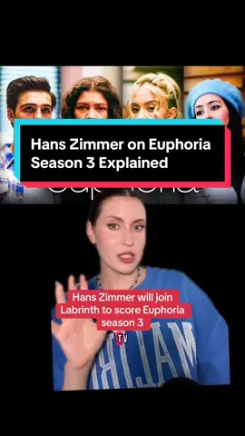 Legendary composer Hans Zimmer will join forces with Labrinth to score Euphoria season 3 and whether you love or hate this show, if you’re a lover of great scores this would surely make you excited! #euphoria #euphoriaseason2 #euphoriaseason3 #labrinth #hanszimmer #zendaya #sydneysweeney #filmtok #tvtok #whattowatch  @HBO @HBO Max  🔎 Hans Zimmer joins Euphoria Season 3 