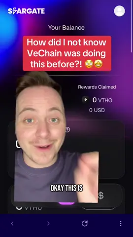 VeChain still cooking after all this time! One of the VERY FEW alts still relevant, developing and thriving from last cycle👌🏻 #crypto #vechain #ad 