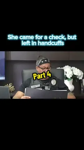 She came for a check, but left in handcuffs #copsoftiktok #cheater #cops #police #bountyhunter 
