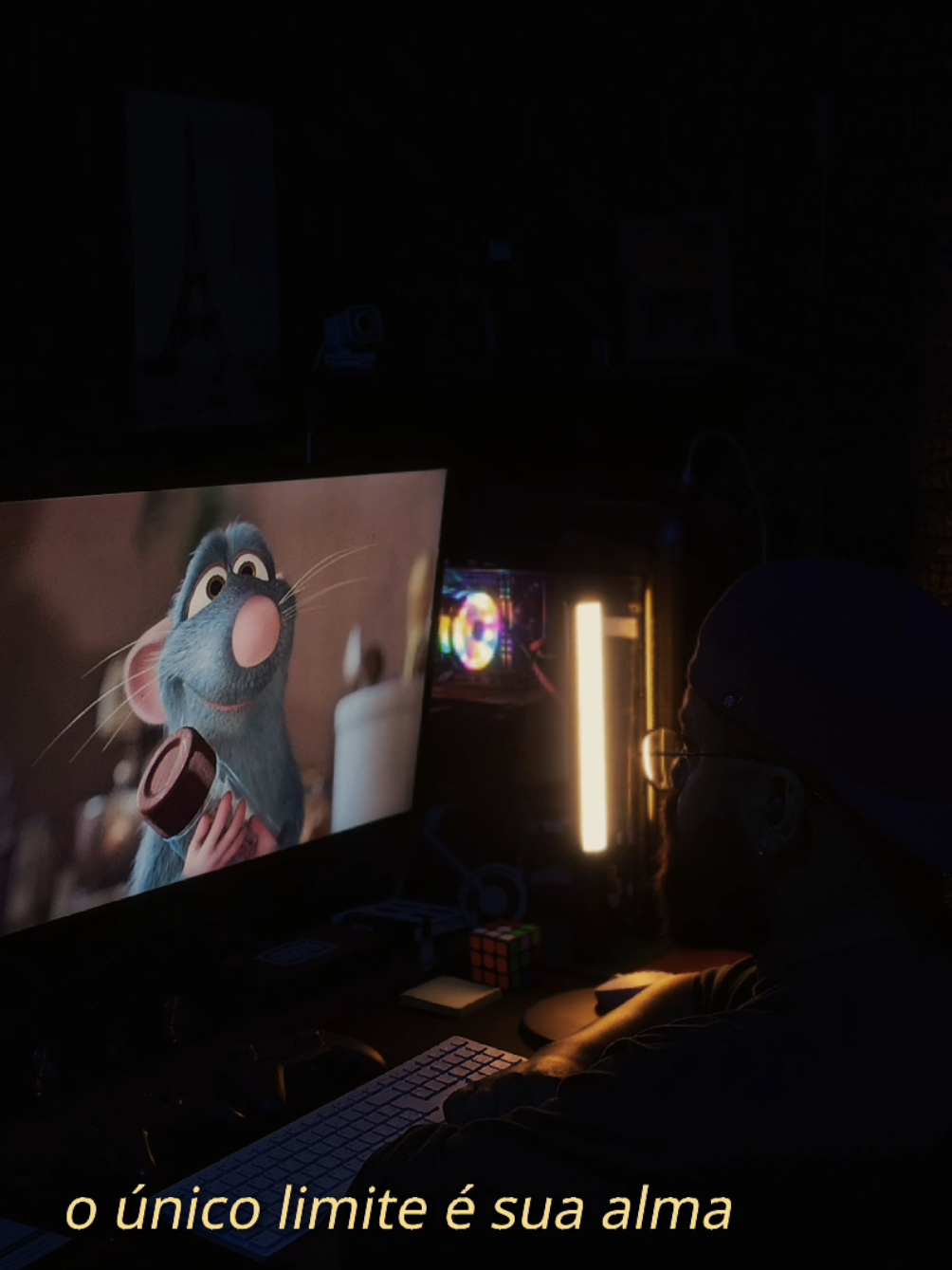 As coisas até podem dar errado, mas não deve deixar ninguém definir seus limites a partir da sua origem; o único limite é sua alma #ratatouille #real #Motivação #desenho #reflexao