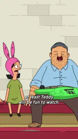 teddy's taking the phrase 