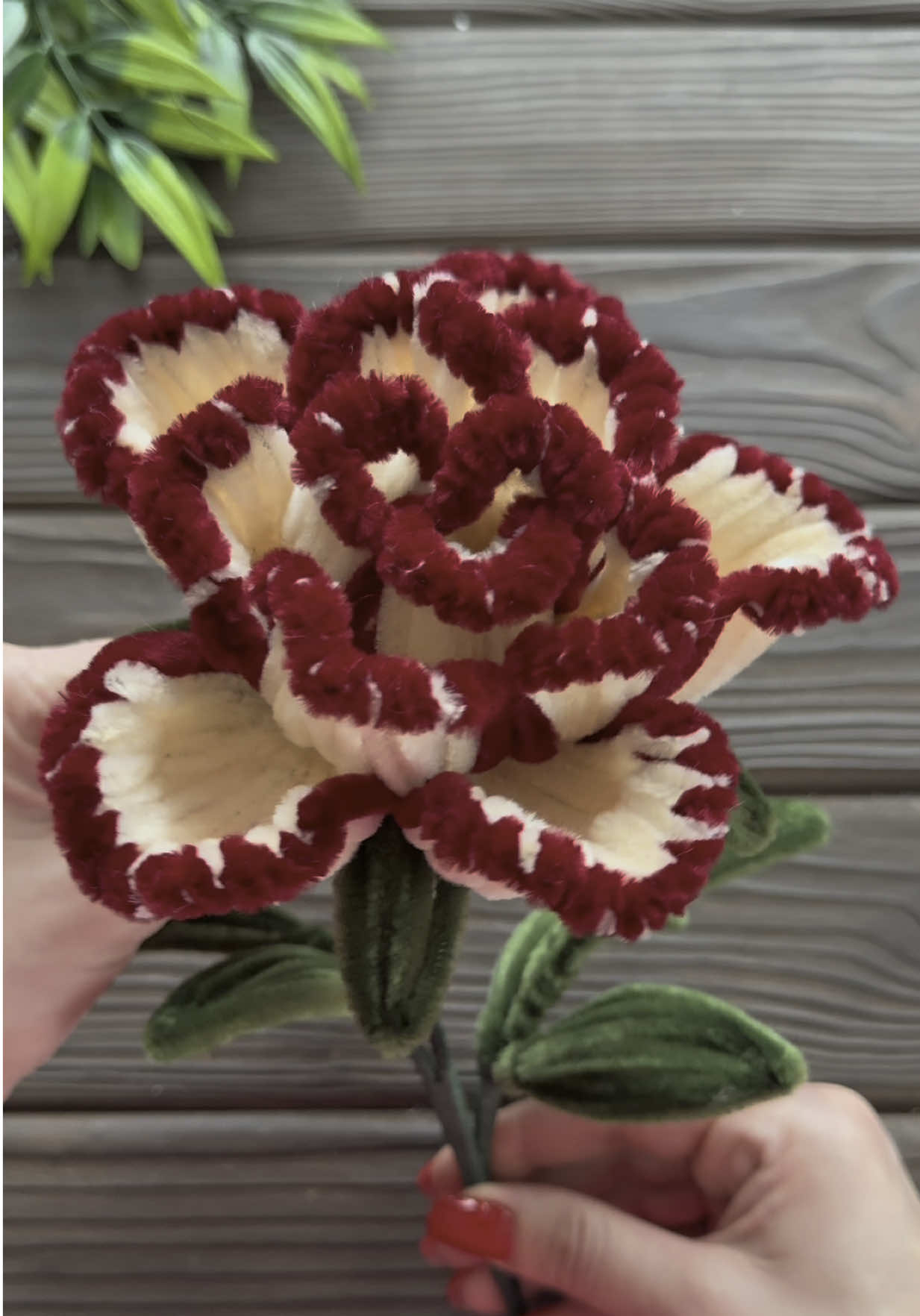 Amazing! Easy Rose from Chenille Stems DIY Craft Tutorial #flower #chenilleflowers #tutorial #craftidea #homedecor #DIY #foryou #fyp 