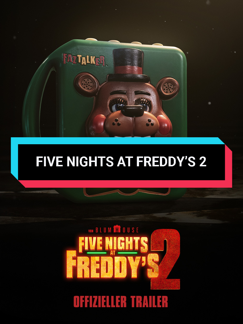 Wir sind noch nicht fertig mit euch! 🤖 FIVE NIGHTS AT FREDDY'S 2 - ab 4. Dezember nur im Kino. #fnaf2 #universalpictures #whattowatch #kinofilm #trailer
