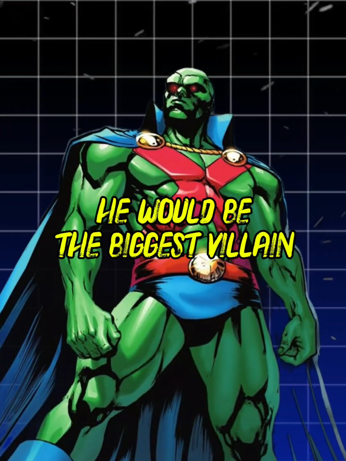 Martian Manhunter would be the biggest villain  #dccomics #martianhunter #dc #hero #foryou #horror