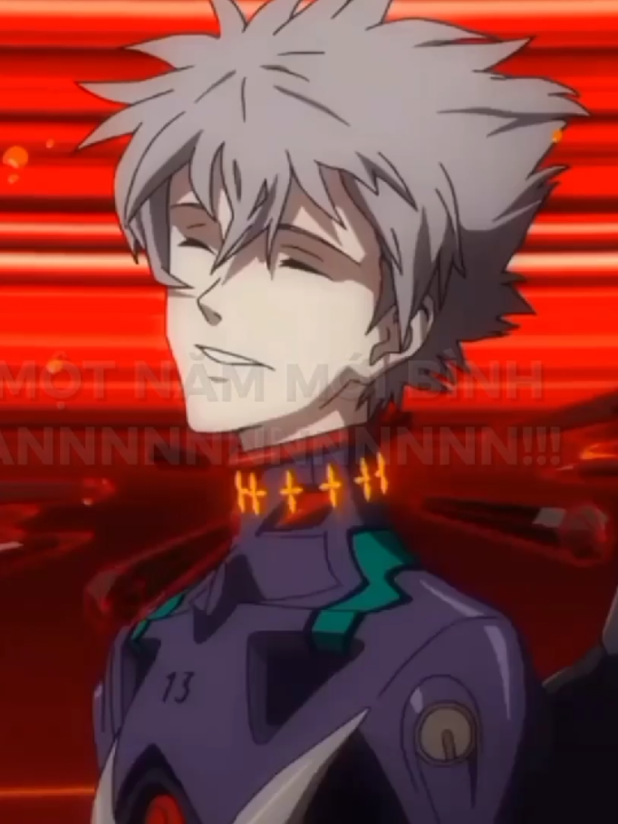 Đón tết 2012 với Kaworu nhé #kaworu #evangelion  #shinseikievangelion  #theendofevangelion  #rebuildofevangelion 