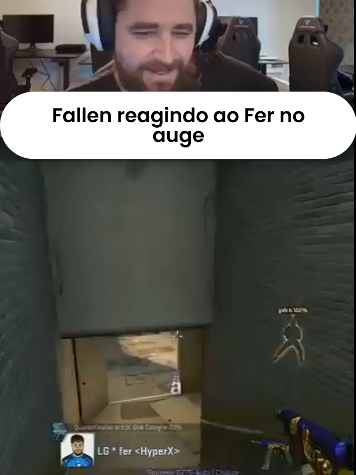 Fallen reage ao FER no auge #cs2 #c2moments #csviral #viral #viralvideos #viralshorts #viralentretenimiento #fallen #csbrasil #counterstrike #tribo #gaules #major #csgo #vira #coldzera #shorts #neymar #donk #fergod