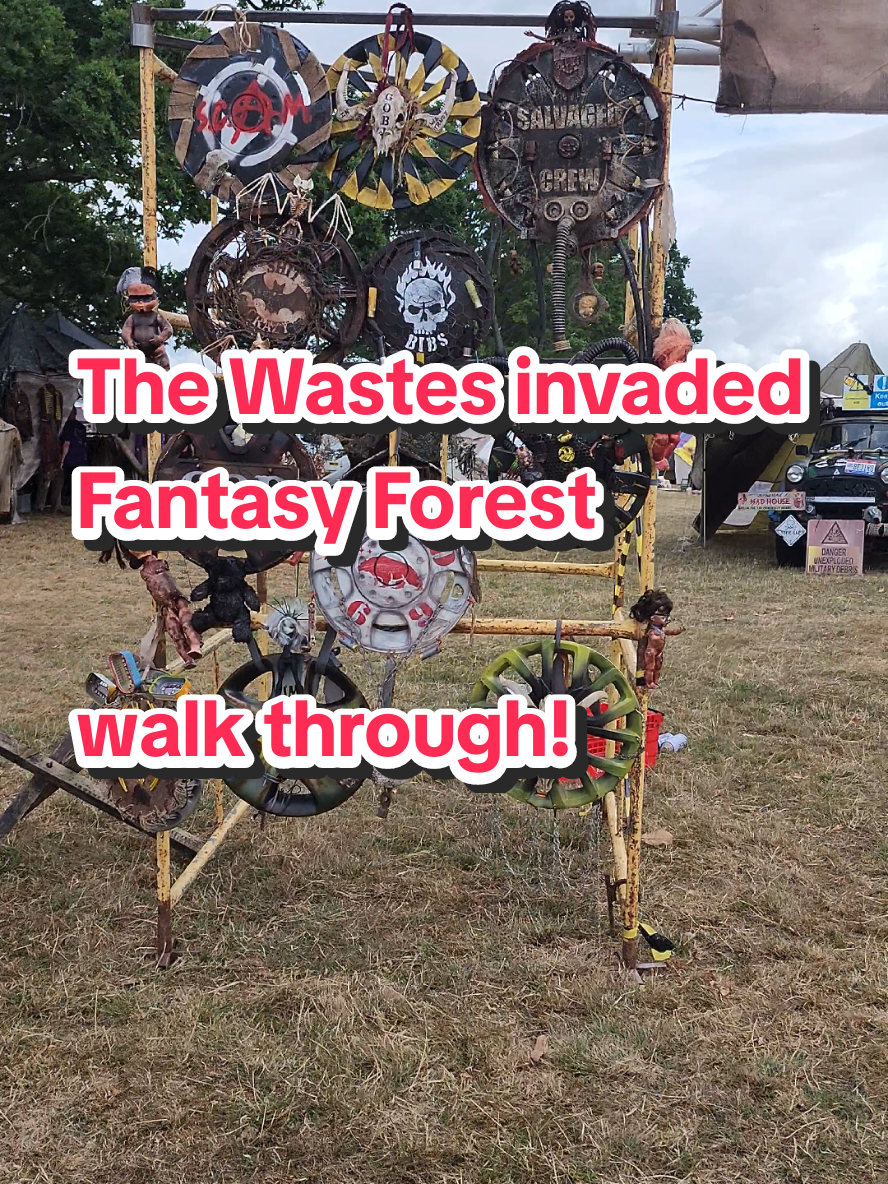 The Wastes Invaded Fantasy Forest here's a walk through💀 #thewastesofficial #fantasyforest #fanforest #postapocalyptic #postapocalypticworld 