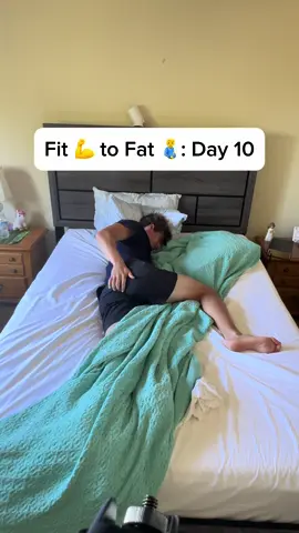 Fit 💪 to Fat 🫃: Day 10 #fittofat #gym #switch #mile #Running #haters #fyp #funny