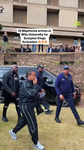 Dj Maphorisa arrives at Wits University for Scorpion Kings Activation 🔥🔥🔥 #yanolyrics #scorpionkingslive #amapiano #amapianolifestyle #viral #fyp #foryou #djmaphorisa 