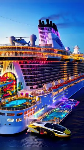 The largest cruise ship in the world#foryou #tiktok #usa🇺🇸 #knowledge 