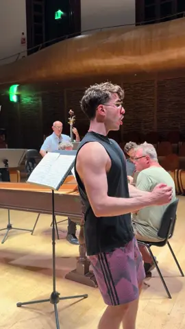 Having fun in rehearsals and serving up coloratura madness in Italy with the legendary conductor Ottavio Dantone! #handel #coloratura #soprano 