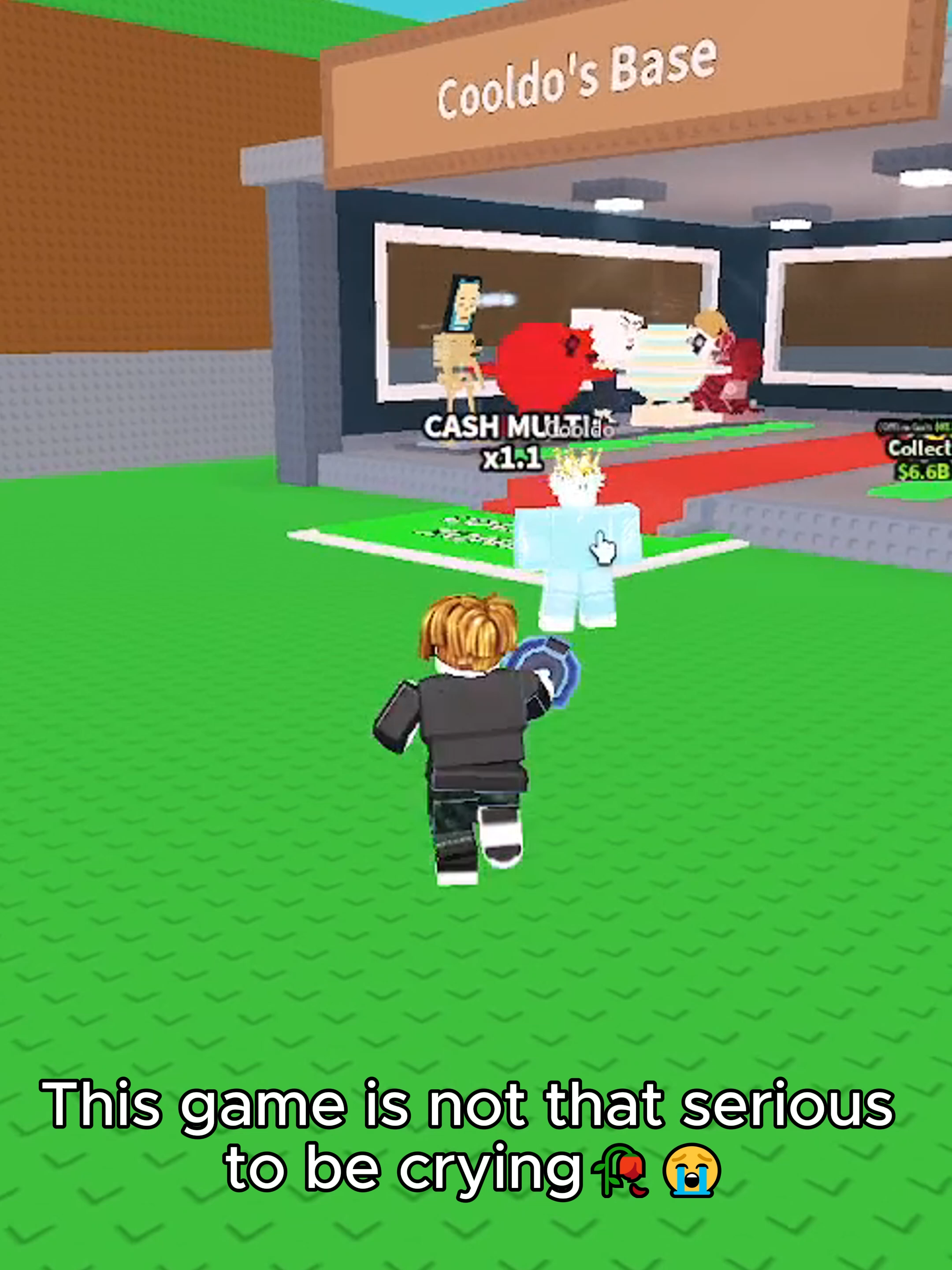 This game is not that serious to be crying🥀😭 #Stealabrainrot #Cooldo #stealabrainrot #Roblox