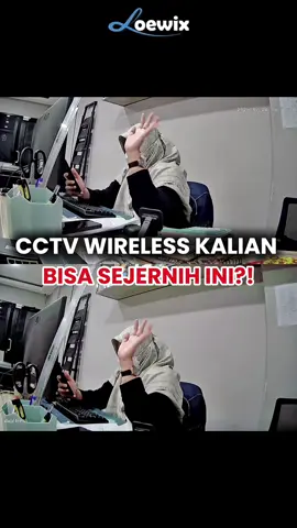 CCTV wireless kamu bisa sejernih ini? Kalo belum saatnya upgrade ke CCTV Dual Lens 6MP 💥 Hasil rekaman udah berawarna, bisa komunikasi 2 arah, dan jangkauan luas. Instalasi? Gak ribet! Bisa pantau dari mana aja. Tunggu apa lagi? 👀 #cctvjernih #wirelesscctv #duallenscctv #foryoupage #fyp 